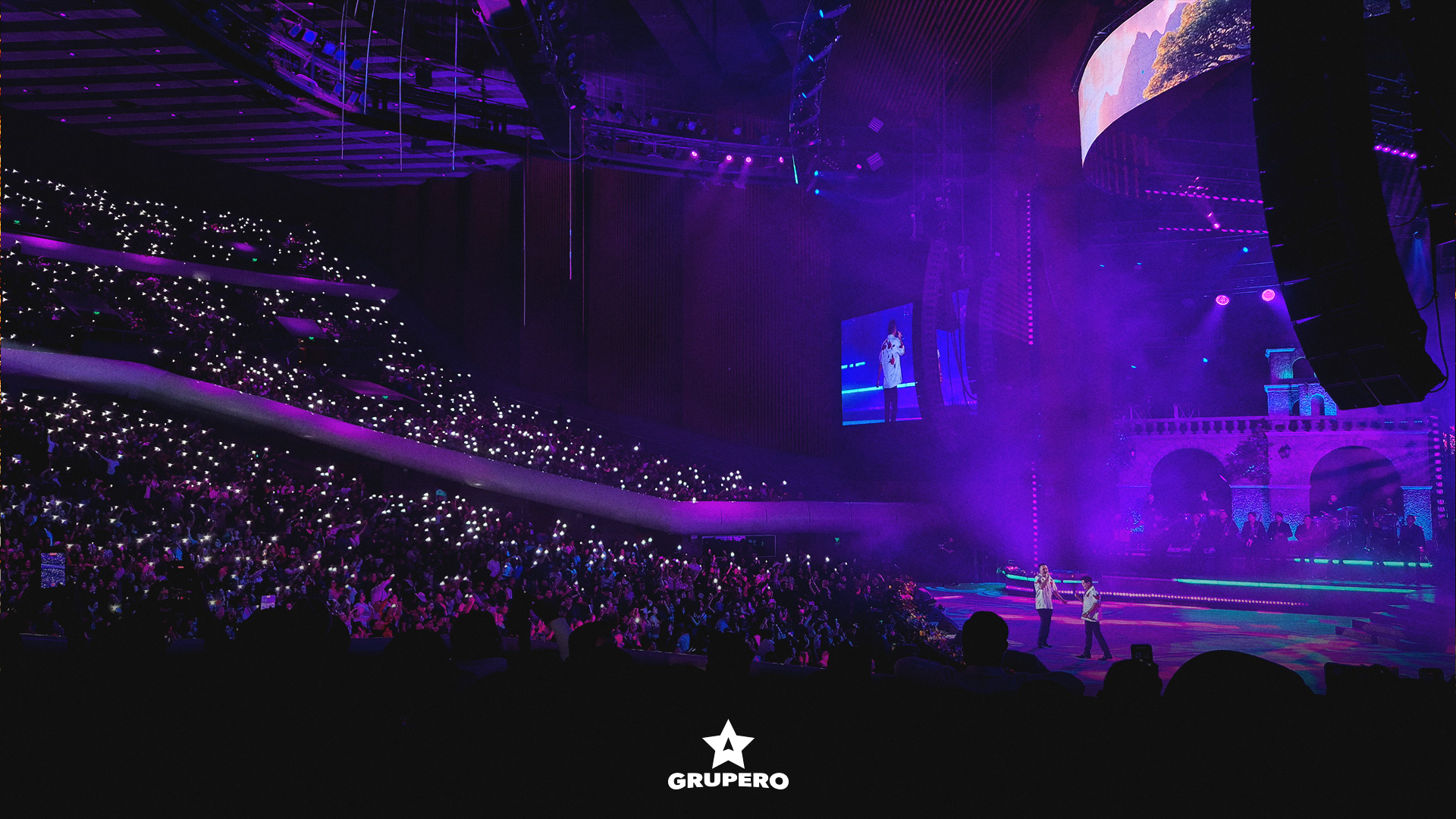 Escenario de En el Corazón de México en el Auditorio Nacional