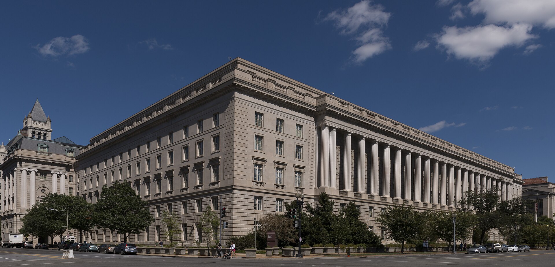 Edificio sede del Servicio de Impuestos Internos en Washington
